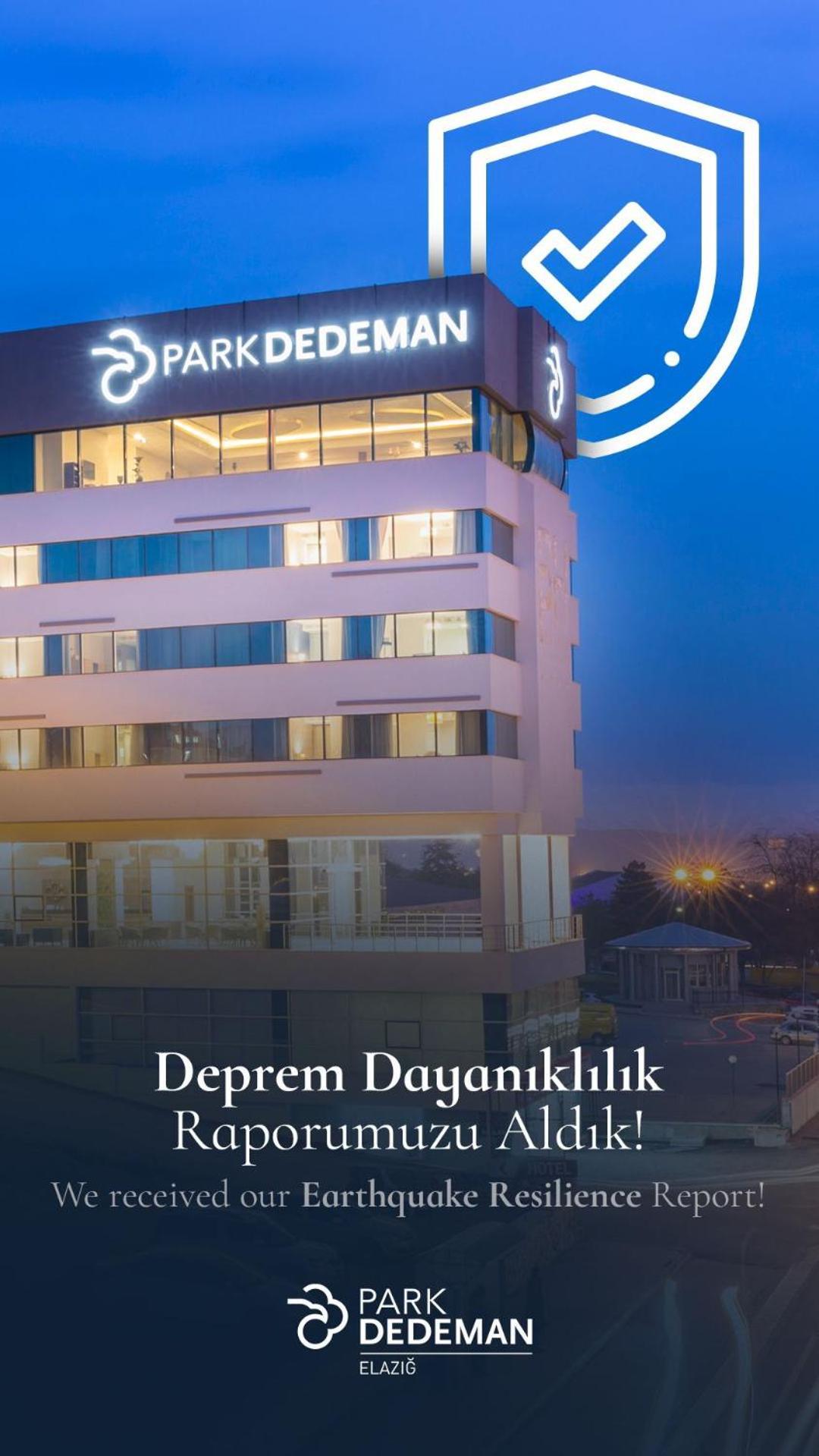 Отель Park Dedeman Элязыг Экстерьер фото